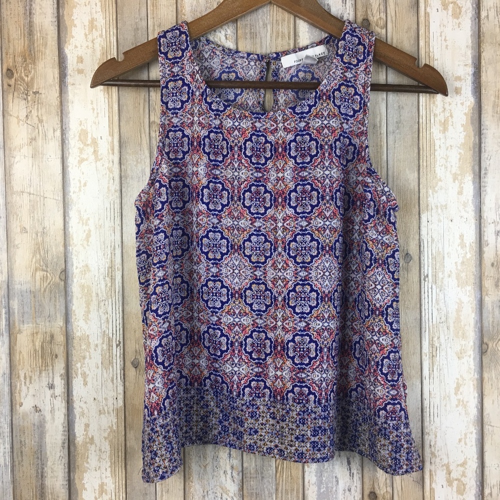 Fourteenth Place Sleeveless Top